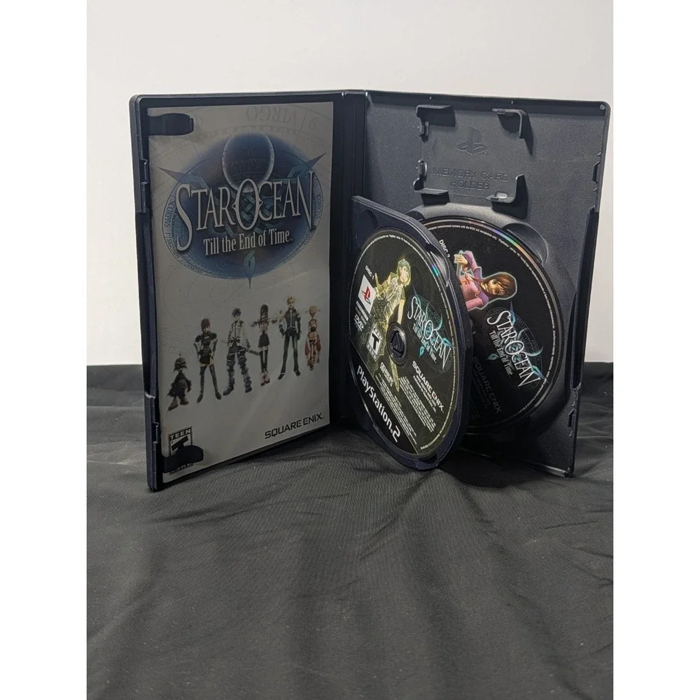 Star‎ Ocean: Till the End of Time (PS2, 2004) - Complete in Box (CIB)